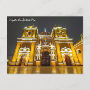 Carte Postale Trujillo, Cathédrale du Pérou