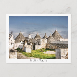 Carte Postale Trulli - la Puglia