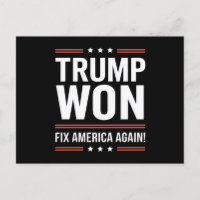 Trump a gagné MAGA Trump vainqueur 2024 Réparer l'