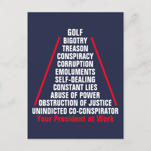 Carte Postale Trump Aug