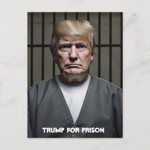 Carte Postale Trump en prison Trump en prison