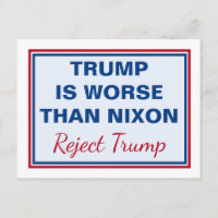 Trump Est Pire Que Nixon Ne Rejette Trump