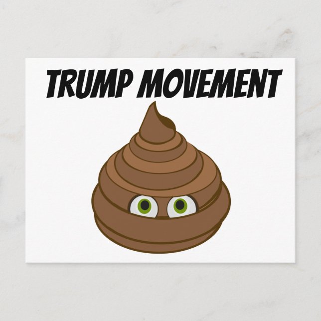 Carte Postale Trump Mouvement (Devant)