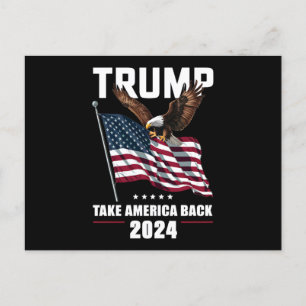 Carte Postale Trump ramène l'Amérique aux élections américaines 
