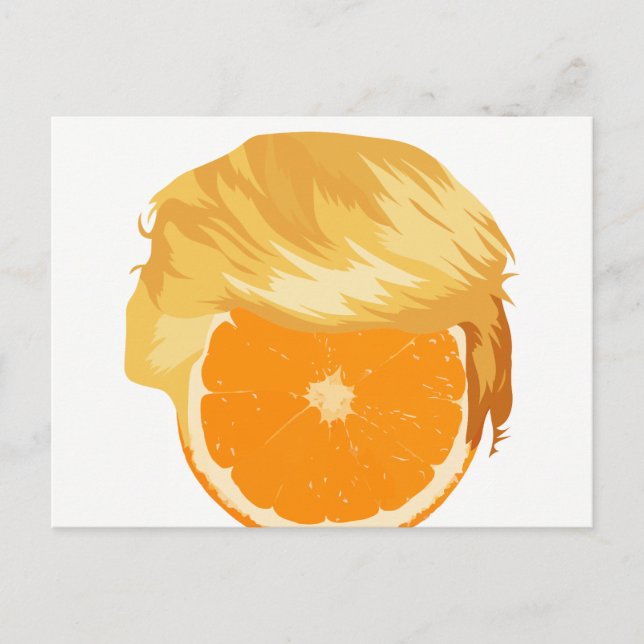 Carte postale Trump Tangerine (Devant)