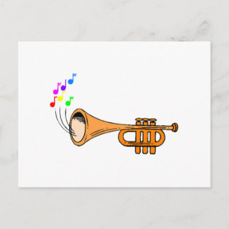 Carte Postale Trumpet