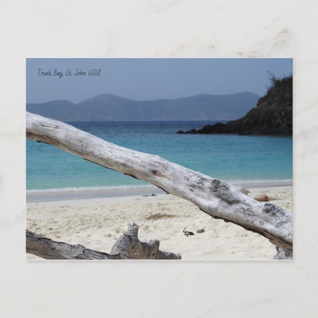 Carte postale Trunk Bay Beach (Devant)