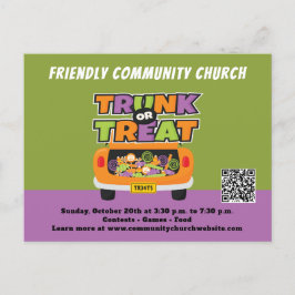 Carte Postale Trunk ou Treat Event