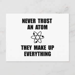 Carte Postale Trust Atom