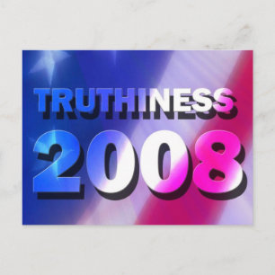 CARTE POSTALE TRUTHINESS 2008