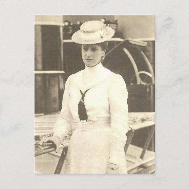 Carte Postale Tsar - TSARINA ALEXANDRA Romanov Russie #294 (Devant)