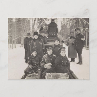 Carte Postale Tsarevitch Alexis Romanov, fils tsar de Russie