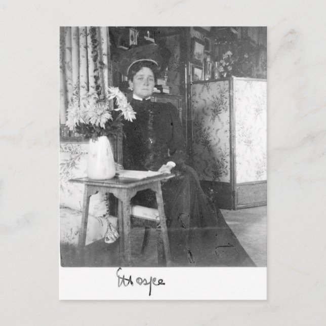 Carte Postale Tsarina Alexandra de Russie, Romanov - autographe (Devant)