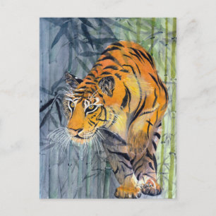 Carte Postale Tsuyako Tiger