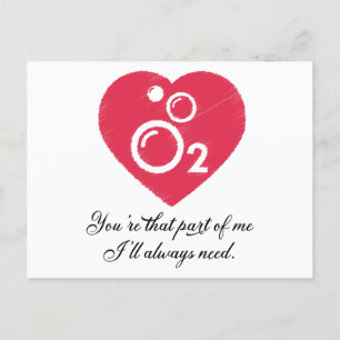 Carte Postale Tu es cette partie de moi dont j'aurai toujours be