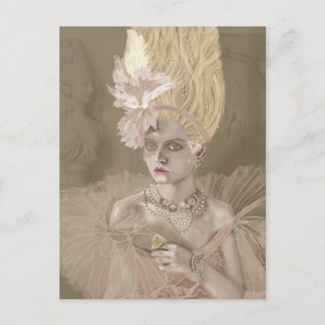 Carte Postale Tu es en retard (Devant)