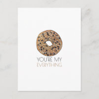 Tu es mon bagel du petit-déjeuner, mon amour pour 