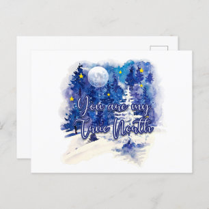 Carte Postale Tu Es Mon Vrai Nord