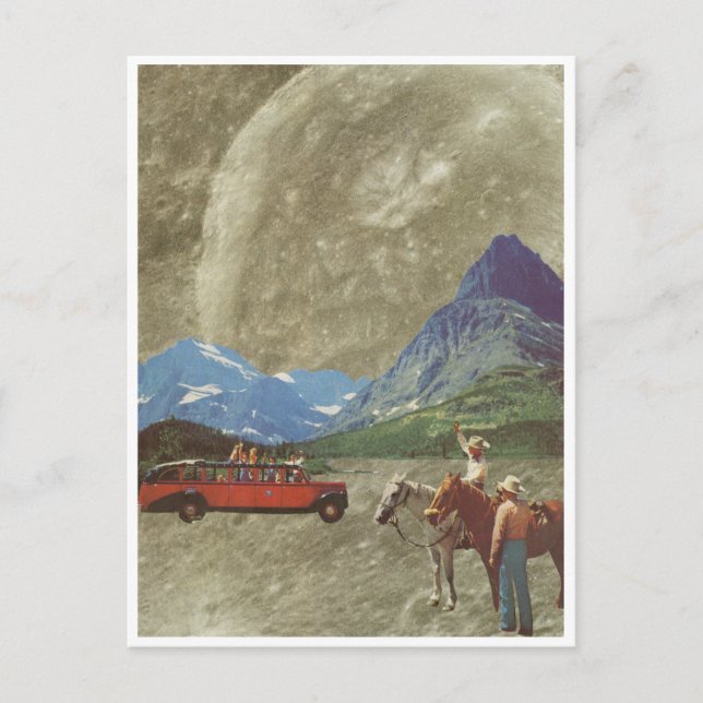 Carte Postale Tu es venu par là ? - (Devant)