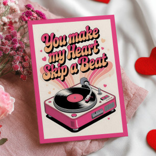 Carte Postale Tu fais palpiter mon cœur pour la Saint-Valentin