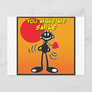 Carte Postale Tu Me Fais Sourrir