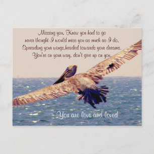 Carte Postale Tu me manques.