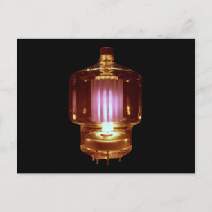 Carte Postale Tube vide d'émetteur lumineux