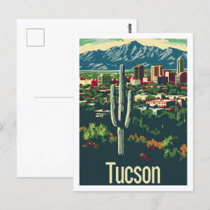 Carte Postale Tucson Arizona USA célèbre Travel Place