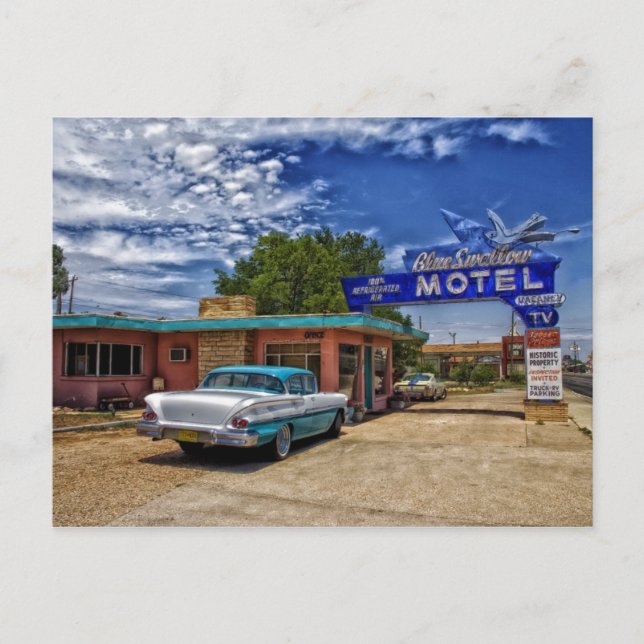 Carte Postale Tucumcari, NM - Rt 66 (Devant)
