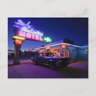 Carte Postale Tucumcari, Nouveau Mexique, Etats-Unis. Itinéraire