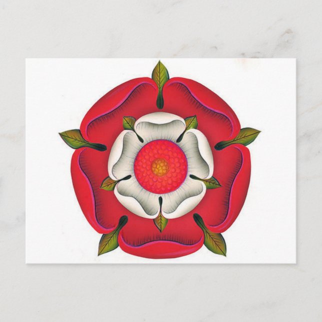 Carte Postale Tudor Rose (Devant)
