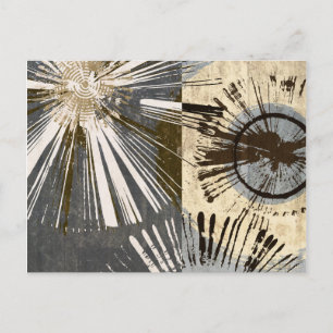 Carte Postale Tuiles d'éclatement I