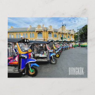 Carte Postale tuk tuk bangkok