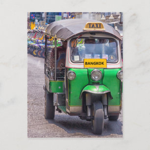 Carte Postale Tuk tuk de Bangkok