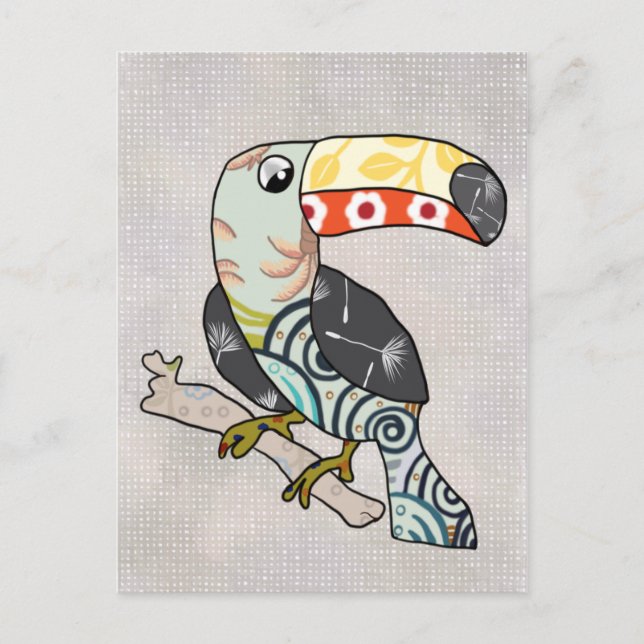 Carte Postale Tukan (Devant)