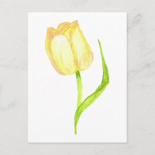 Carte postale Tulip Jaune