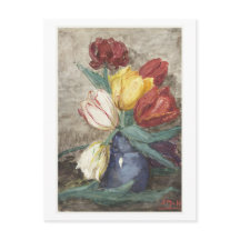 Tulipes dans un vase ( Sientje Mesdag-van Houten.