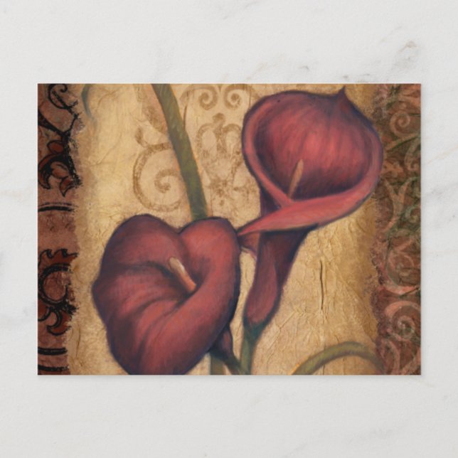 Carte Postale Tulipes rouges II (Devant)