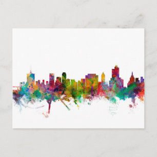 Carte Postale Tulsa Oklahoma Skyline