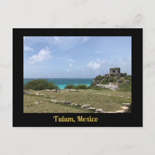 Carte postale Tulum, Mexique (Devant)