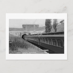 Carte Postale Tunnel de la rivière St. Clair - Vintage Louis Pes