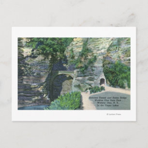 Carte Postale Tunnel d'entrée du parc national et pont Sentry