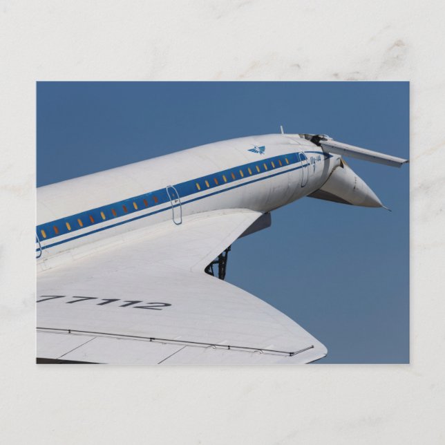 Carte Postale Tupolev TU-144 (Devant)