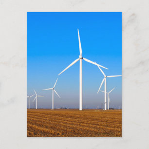 Carte postale Turbines Wind Mill