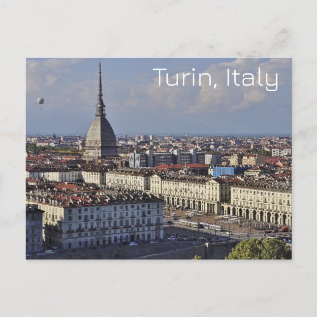 Carte Postale Turin, Italie Majestic (Devant)