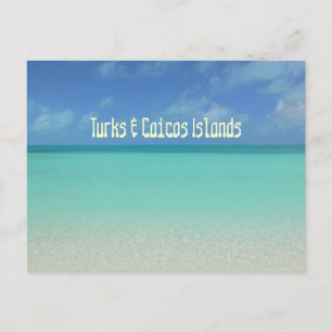 carte postale, "TURKS & CAICOS ISLANDS"