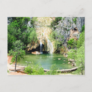 Carte Postale Turner Falls, OKlahoma en HDR.