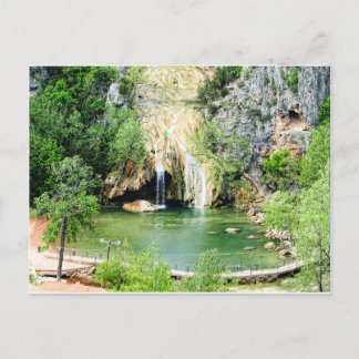 Carte Postale Turner Falls, OKlahoma en HDR.