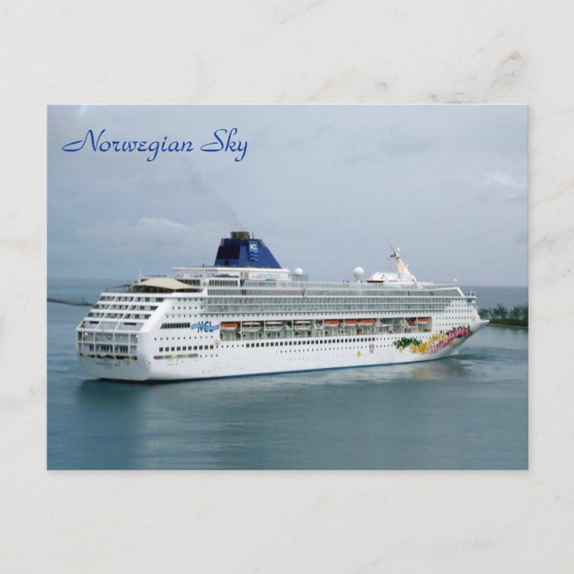 Carte Postale Turning du ciel à Nassau (Devant)