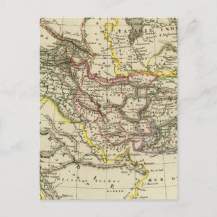 Carte Postale Turquie asiatique, Perse, Afghanistan